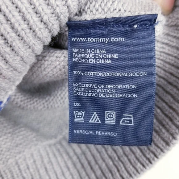 Tommy Hilfiger Gray Argyle Sweater Vest, size 5 - Picture 5 of 6